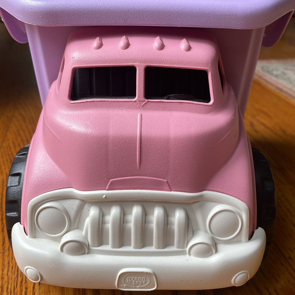 Green Toys Pink/Purple Dump Truck - Picture 6 of 10